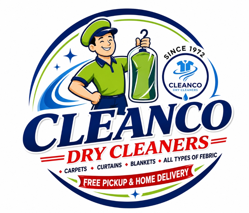 Cleanco Dry Cleaners Logo